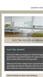 Mobile Screenshot of electroblind.co.uk